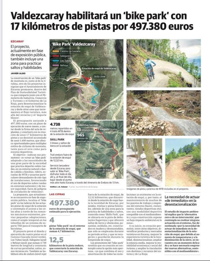 El Rinconcito De Las Tenas Ezcaray Eksteriør billede